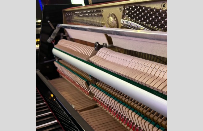 Yamaha Polished Ebony B1 Upright Piano, Used - All Inclusive Premium Package (SN:J28229351) - Image 7